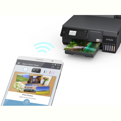 Багатофункціональний пристрій А4 кол. Epson EcoTank L8100 Wi-Fi (C11CK94401)