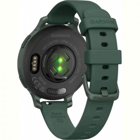 Смарт-годинник Garmin Lily 2 Active Jasper Green with Jasper Green Silicone Band (010-02891-52)