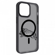 Чохол ArmorStandart Uniq Magsafe для Apple iPhone 15 Pro Max Maza Boar 1 Black (ARM76324)