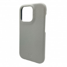 Чохол iLera NAPA Leather Case 1.0 для iPhone 15 Pro lonic Grey (iLNPCS1015PrIG)