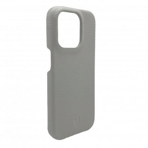 Чохол iLera NAPA Leather Case 1.0 для iPhone 15 Pro lonic Grey (iLNPCS1015PrIG)