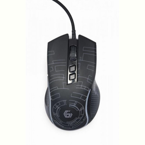 Мишка Gembird MUSG-RGB-01 Black