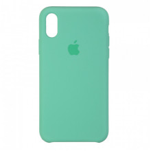 Чохол Original Silicone Case для Apple iPhone XS/X Spearmint (ARM54867)