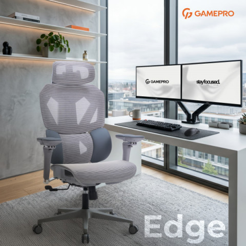 Крісло ігрове GamePro EDGE GC820MG Grey Купити в Україні