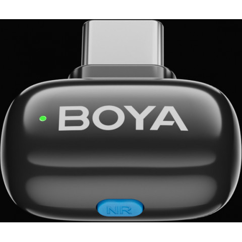 Бездротовий петличний мікрофон Boya mini 2-02 Type-C Black Купити в Україні
