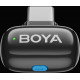 Бездротовий петличний мікрофон Boya mini 2-02 Type-C Black Купити в Україні