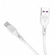 Кабель SkyDolphin S03V USB - microUSB 1м, White (USB-000421)