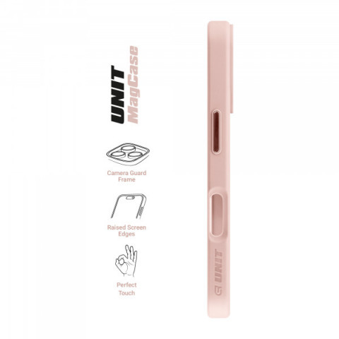Чохол ArmorStandart Unit MagCase для Apple iPhone 17 Pale Pink (ARM86288)