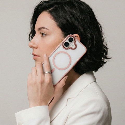 Чохол ArmorStandart Unit MagCase для Apple iPhone 17 Pale Pink (ARM86288)