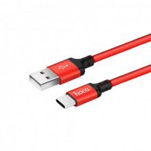 Кабель Hoco X14 Times Speed USB - USB Type-C, 1 м, Red (D21029)