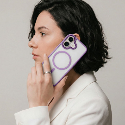 Чохол ArmorStandart Unit MagSafe для Apple iPhone 16 Plus Violet (ARM79295)