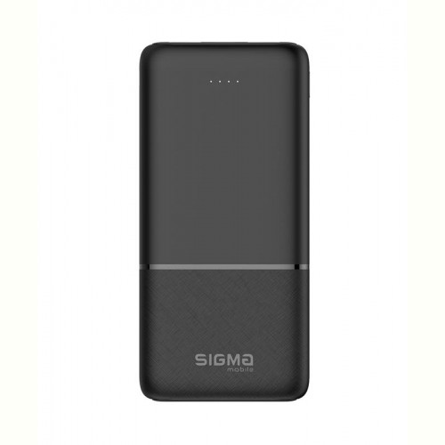 Універсальна мобільна батарея Sigma mobile X-Power SI10A1Q 10000mAh Black (4827798424711)