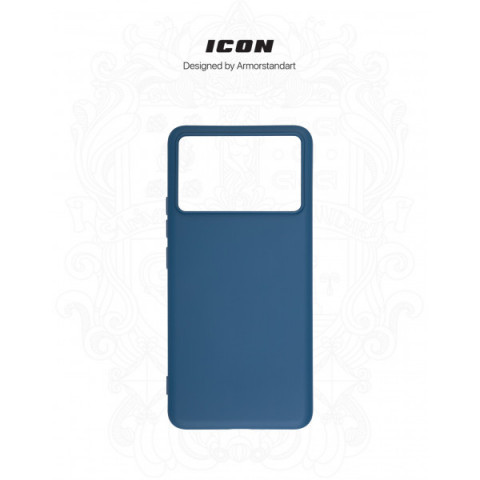 Чохол ArmorStandart ICON для Xiaomi Poco F6 Pro Dark Blue (ARM73517)