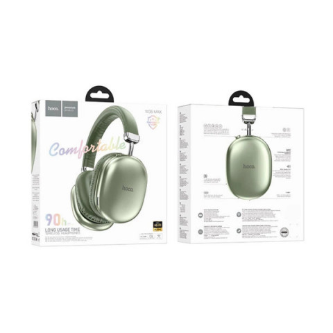 Навушники HOCO W35 Max Joy Green