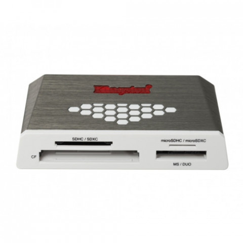 Кардрідер USB3.0 Kingston High-Speed Media Reader Grey (FCR-HS4)