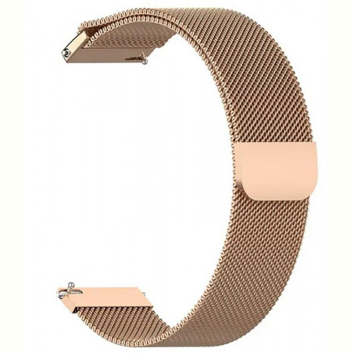 Ремінець BeCover Milanese Style для Samsung Galaxy Watch 4 Classic 42 (22mm)/46mm/Watch 46mm/Watch 3 45mm/Gear S3 Classic/Gear S3 Frontier Brown (707784)