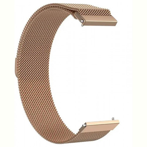 Ремінець BeCover Milanese Style для Samsung Galaxy Watch 4 Classic 42 (22mm)/46mm/Watch 46mm/Watch 3 45mm/Gear S3 Classic/Gear S3 Frontier Brown (707784)