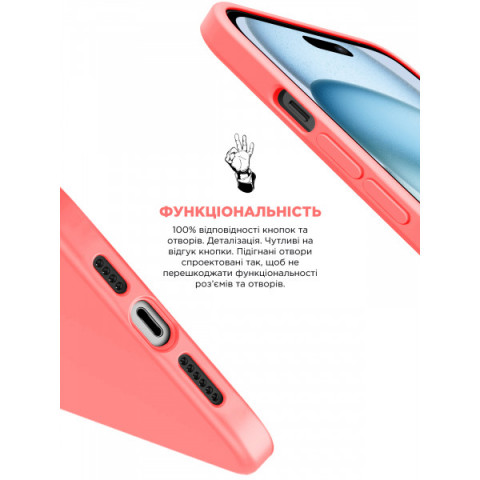 Чохол ArmorStandart ICON2 Case для Apple iPhone 15 Plus Guava (ARM70519)