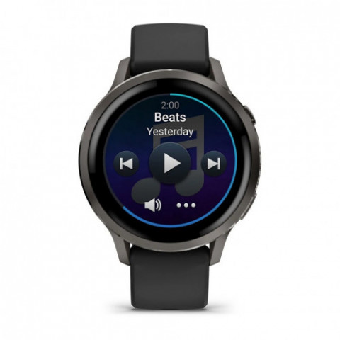 Смарт-годинник Garmin Venu 4 41mm Black with Black Silicone (010-03013-42)