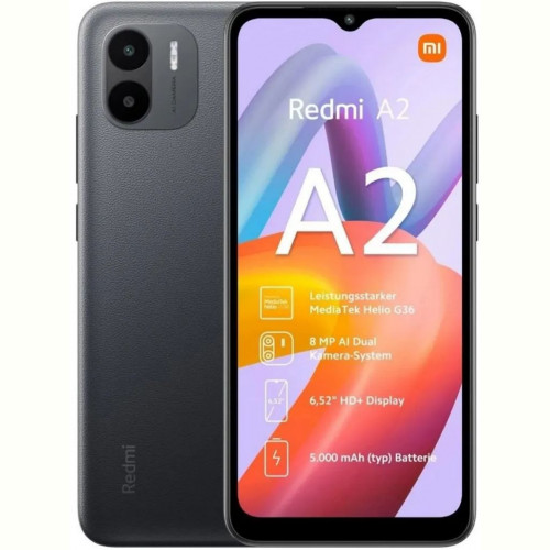 Смартфон Xiaomi Redmi A2 3/64GB Dual Sim Black