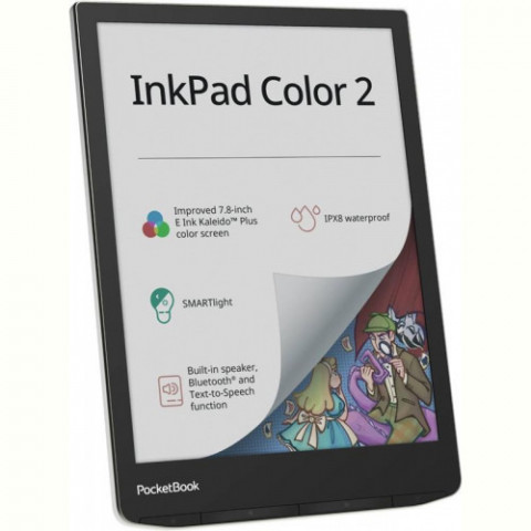 Електронна книга PocketBook 743C InkPad Color 2 Moon Silver (PB743C-N-CIS)