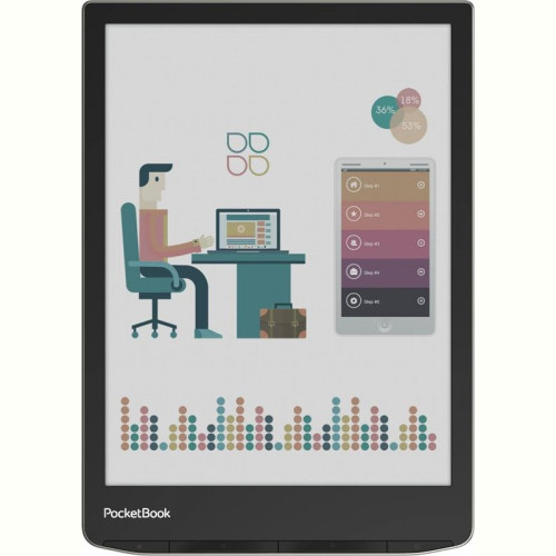 Електронна книга PocketBook 743C InkPad Color 2 Moon Silver (PB743C-N-CIS)