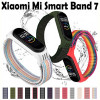 Ремінець BeCover Nylon Style для Xiaomi Mi Smart Band 7 Green-Yellow (707660)