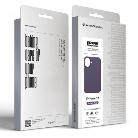 Чохол ArmorStandart ICON2 MagCase для Apple iPhone 17 Purple Fog (ARM88991)