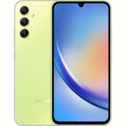 Смартфон Samsung Galaxy A34 SM-A346E 8/256GB Dual Sim Light Green (SM-A346ELGESEK)_UA
