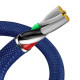 Кабель Baseus Crystal Shine USB - Lightning (M/M), 2.4A, 2 м Blue (CAJY000103)