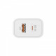 Мережевий зарядний пристрій ColorWay Power Delivery Port PPS (Type-C PD + USB QC3.0) (30W) White (CW-CHS037PD-WT)
