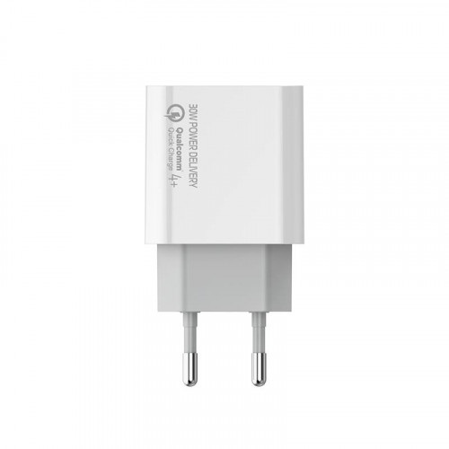 Мережевий зарядний пристрій ColorWay Power Delivery Port PPS (Type-C PD + USB QC3.0) (30W) White (CW-CHS037PD-WT)