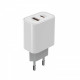 Мережевий зарядний пристрій ColorWay Power Delivery Port PPS (Type-C PD + USB QC3.0) (30W) White (CW-CHS037PD-WT)