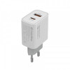 Мережевий зарядний пристрій ColorWay Power Delivery Port PPS (Type-C PD + USB QC3.0) (30W) White (CW-CHS037PD-WT)