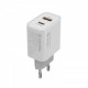 Мережевий зарядний пристрій ColorWay Power Delivery Port PPS (Type-C PD + USB QC3.0) (30W) White (CW-CHS037PD-WT)