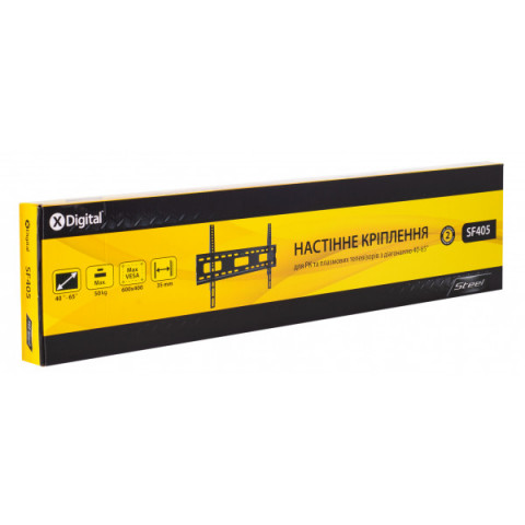 Настінне кріплення X-Digital Steel SF405 Black