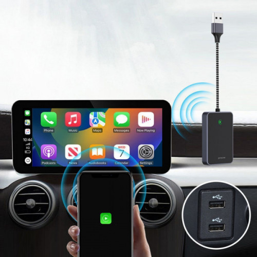 Бездротовий адаптер CarPlay Proove СP-01 Wireless Car Adapter black Купити в Україні