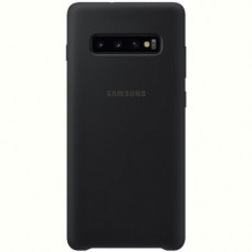 Чохол-накладка Samsung Silicone Cover для Samsung Galaxy S10+ SM-G975 Black (EF-PG975TBEGRU)