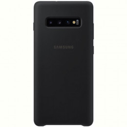Чохол-накладка Samsung Silicone Cover для Samsung Galaxy S10+ SM-G975 Black (EF-PG975TBEGRU)