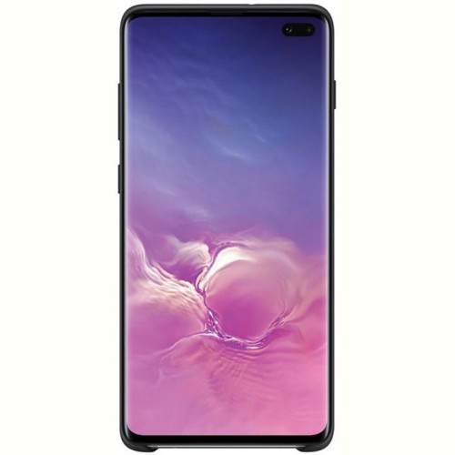 Чохол-накладка Samsung Silicone Cover для Samsung Galaxy S10+ SM-G975 Black (EF-PG975TBEGRU)
