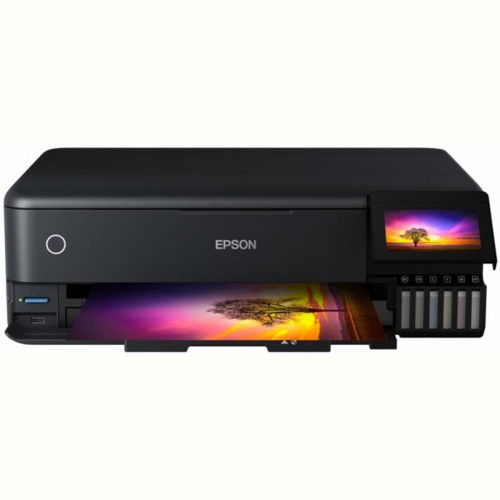 Багатофункційний пристрій А3 кол. Epson EcoTank L8180 Фабрика друку з Wi-Fi (C11CJ21403)