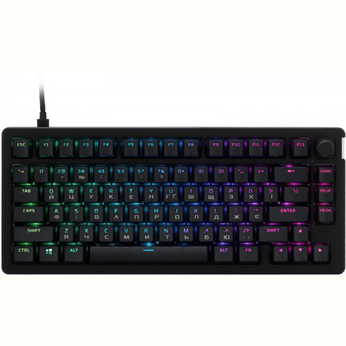 Клавіатура HyperX Alloy Rise 75 PBT Mechanical HyperX Red Black (7G7A4AA)