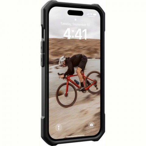 Чохол-накладка Urban Armor Gear Essential Armor Magsafe для Apple iPhone 15 Black (114288114040)