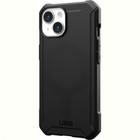 Чохол-накладка Urban Armor Gear Essential Armor Magsafe для Apple iPhone 15 Black (114288114040)