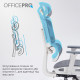 Крісло офісне OfficePro Skyline OC750-W-DG-DG Купити в Україні