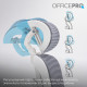 Крісло офісне OfficePro Skyline OC750-W-DG-DG Купити в Україні
