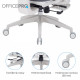 Крісло офісне OfficePro Skyline OC750-W-DG-DG Купити в Україні