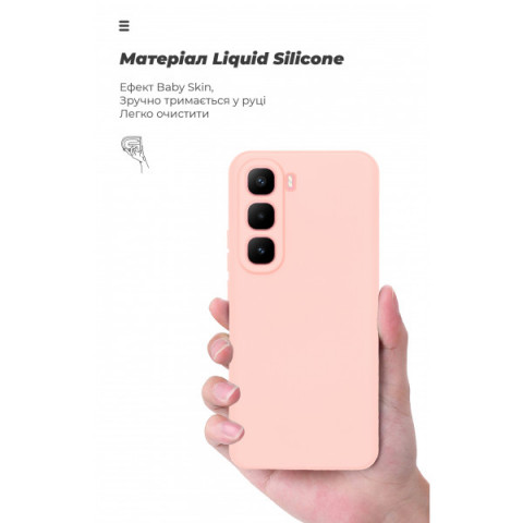 Чохол ArmorStandart ICON для Infinix Hot 60 Pro Plus 4G Camera cover Pink (ARM88678)