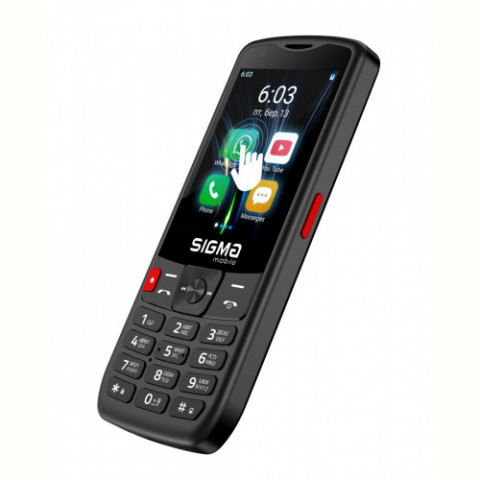 Мобiльний тачскрін-телефон Sigma mobile X-style S3501 Dual Sim Black (4827798345511)