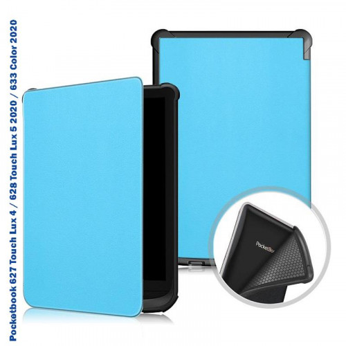 Чохол-книжка BeCover Smart Case для PocketBook 606/616/617/627/628/632 Touch HD 3/632 Plus/632 Aqua/633 Blue (707156)